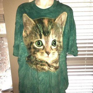 The Mountain Tiger Kitten 1X T Shirt Sparkled